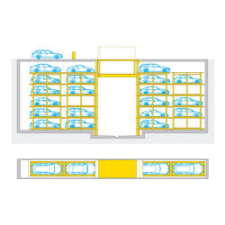 Slimparker 557 Shaft | Car parking systems | Wöhr